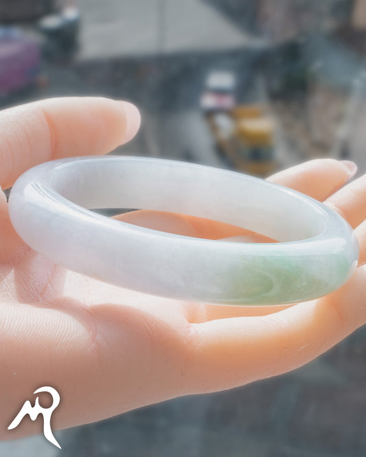 飄湖水綠平安鐲 59mm
