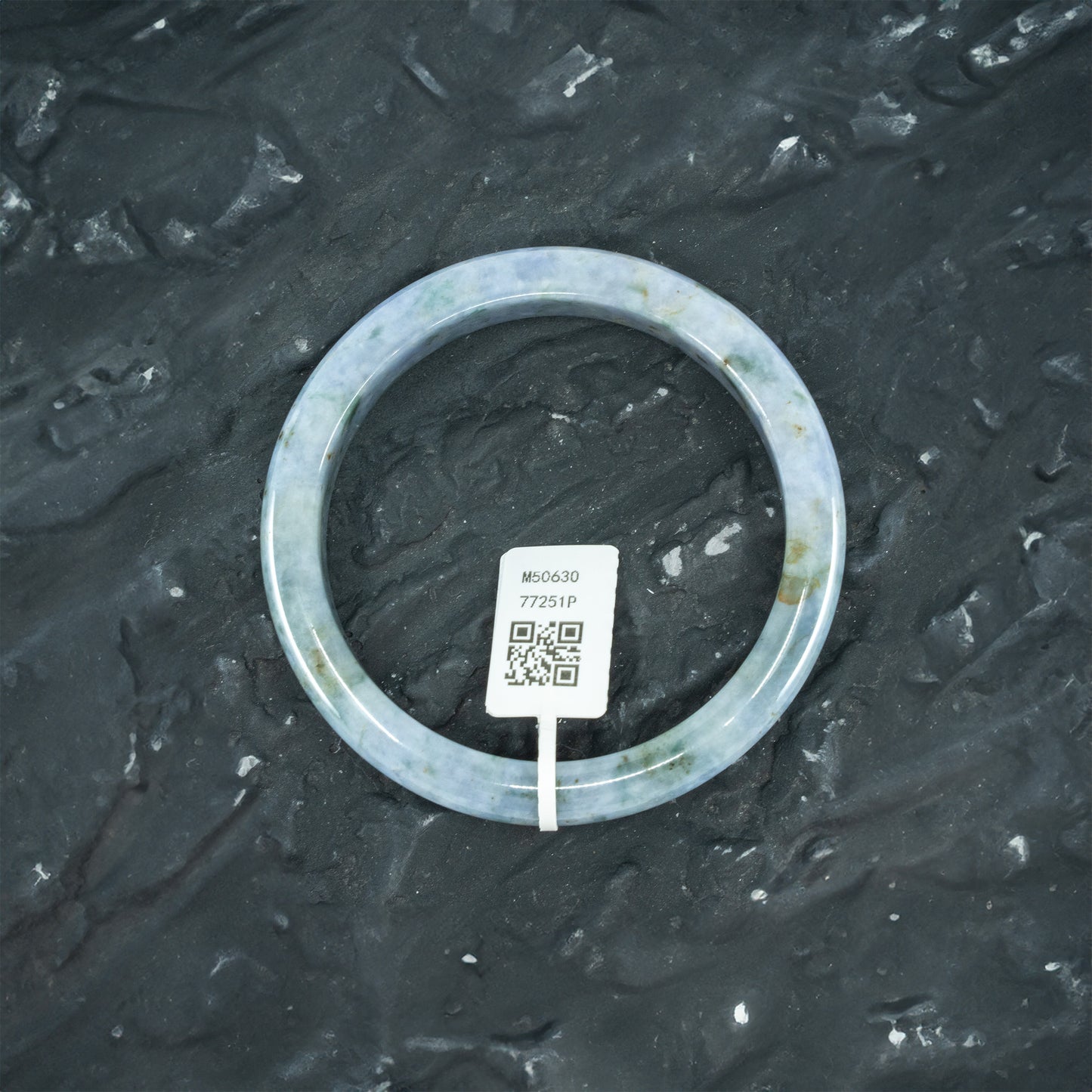 紫帶綠飄花手鈪 58.2mm