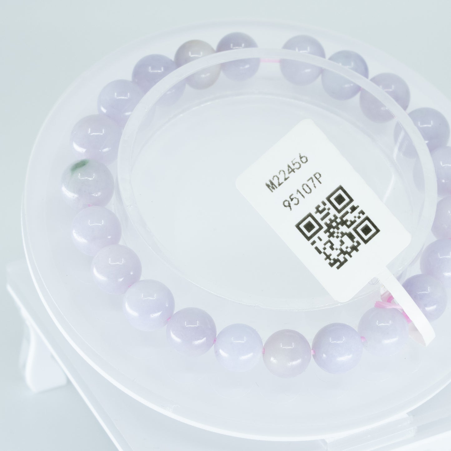 粉紫圓珠 8mm